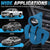 BFC-STKBC-HOOD-BL Universal Blue 5.2" X 4.5" Hoodie Style Shift Knob Cover Protector 2.2" DIA