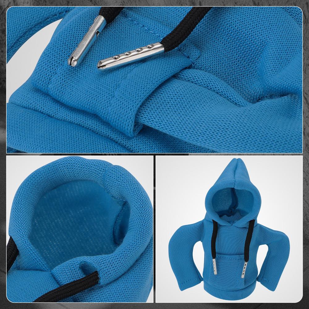 BFC-STKBC-HOOD-BL Universal Blue 5.2" X 4.5" Hoodie Style Shift Knob Cover Protector 2.2" DIA