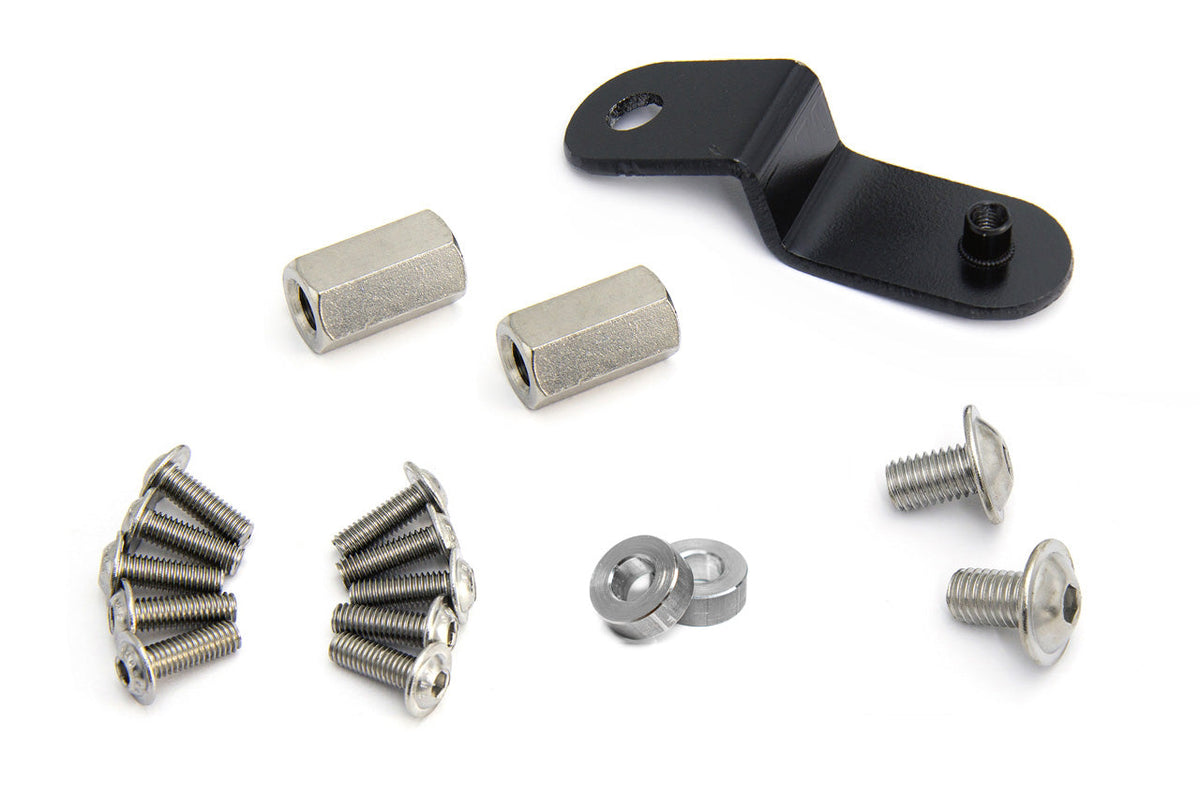 SP-101 HPS Black Front Skid Plate Undertray Shield For Tesla 17-23 Model3/20-23 Model Y