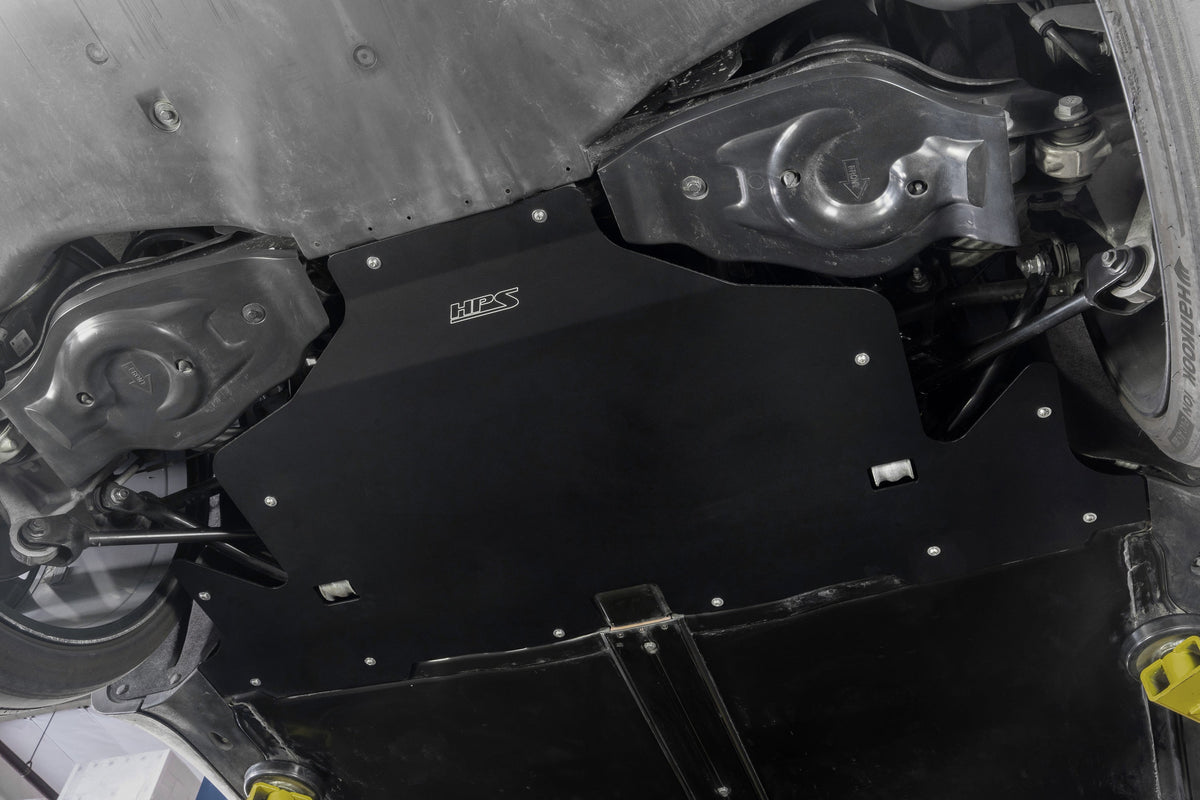 SP-102 HPS Rear Skid Plate Undertray Shield For Tesla 17-23 Model 3/20-23 Model Y