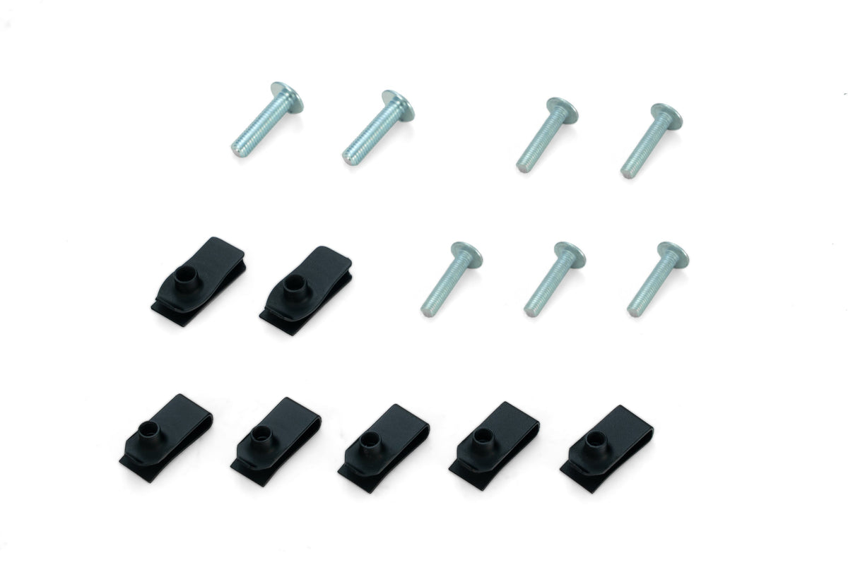 SP-105 HPS Black Front Under Tray Skid Plate 09-13 Honda Fit 1.5L (GE 2nd)