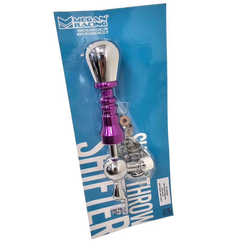 Megan Short Throw Steel Shifter+Shift Knob SS-VWG99