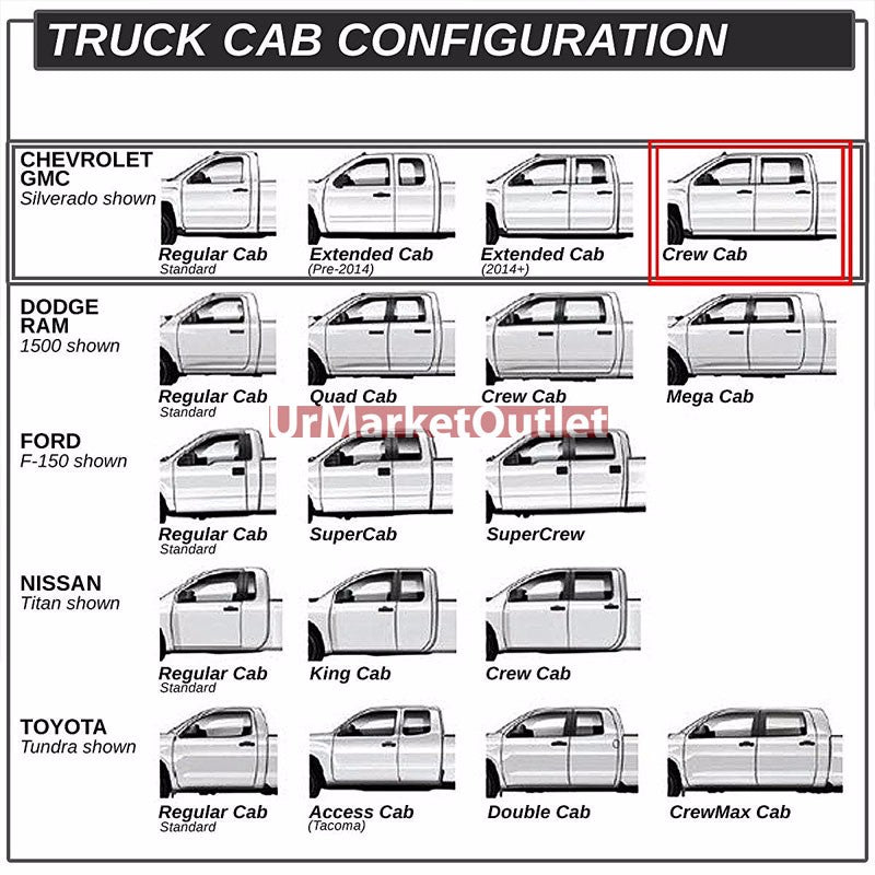 90 Bend End Metal Running Board Nerf Bar For 04-12 Colorado/Canyon Crew Cab