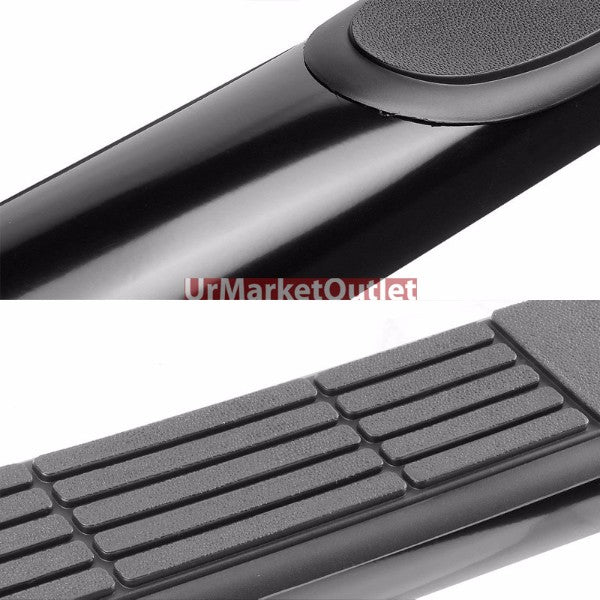 Curved End Black Running Board Nerf Bar For 15+ Colorado/Canyon (RG) Crew Cab