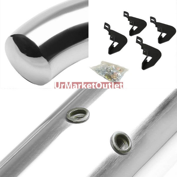 Curved End Metal Running Board Nerf Bar For 15+ Colorado/Canyon (RG) Crew Cab