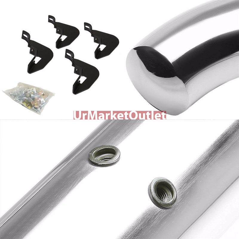 Curved End Metal Running Board Nerf Bar For 15+ Colorado/Canyon RG Extended Cab