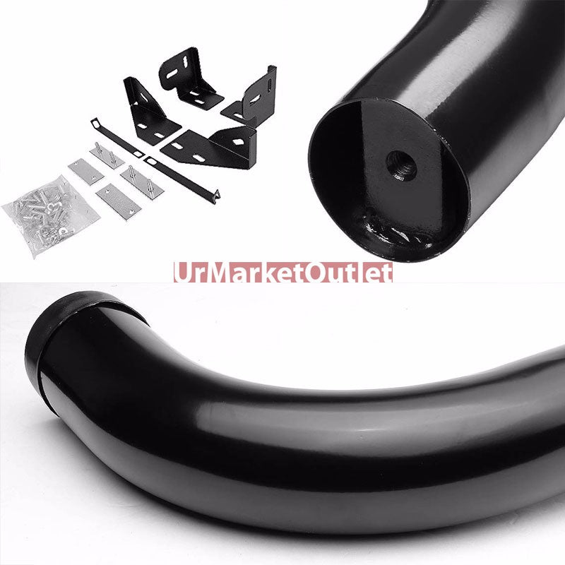 90Bend End Black Running Board Nerf Bar For 06-10 Commander/05-10 Grand Cherokee