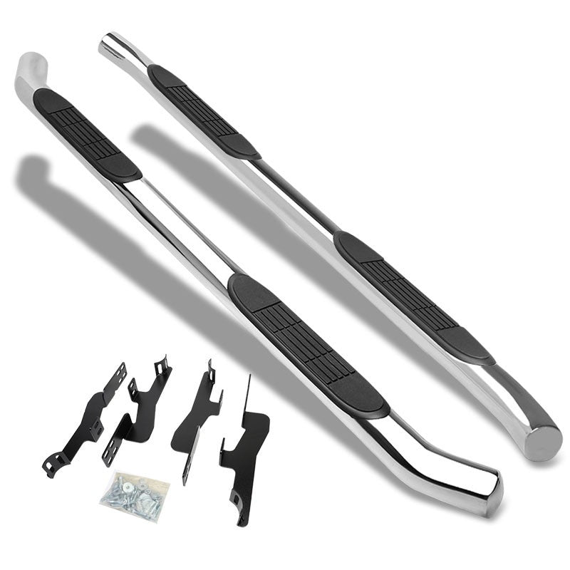Curved End Metal Running Board Nerf Bar For 01-06 Acura MDX/03-08 Honda Pilot