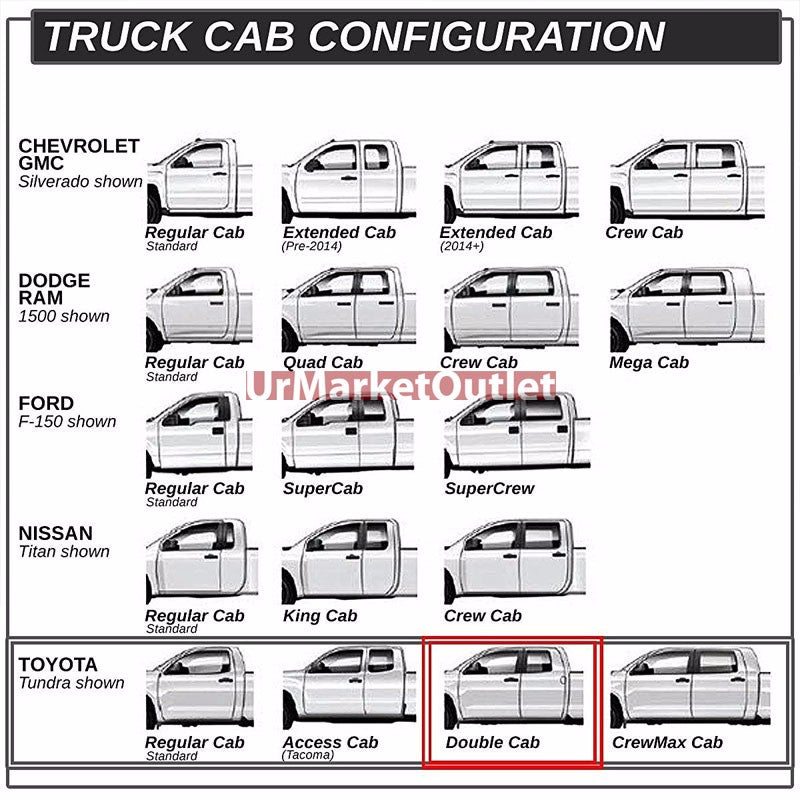 Curved End Metal Running Board Nerf Bar For 05-22 Toyota Tacoma Crew Cab