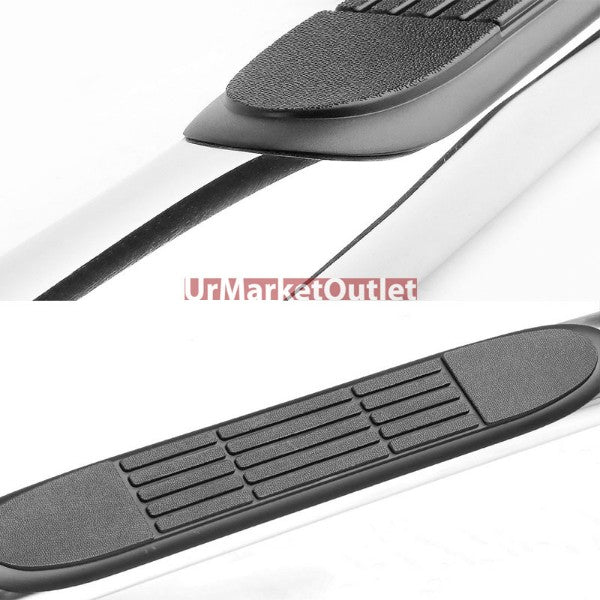 Curved End Metal Running Board Nerf Bar For 11+ Dodge Durango (WD 3rd Gen)