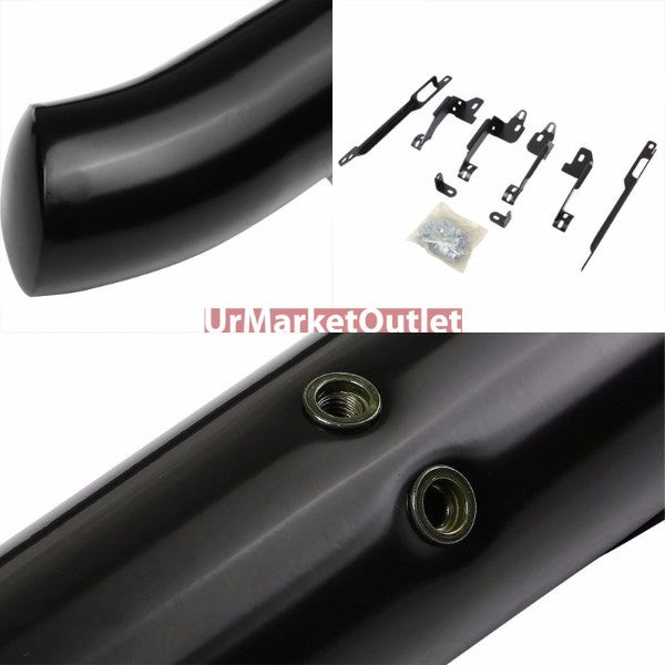 Curved End Black Running Board Nerf Bar For 11-19 Ford Explorer (U502)