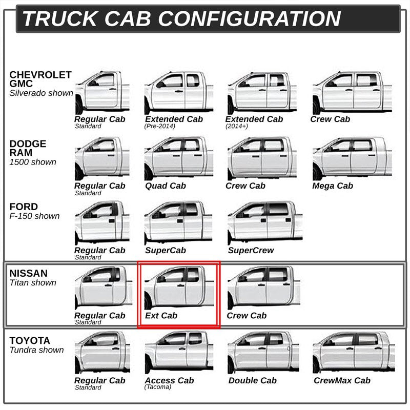 90 Bend End Black Running Board Nerf Bar For 04-15 Nissan Titan A60 Extended Cab