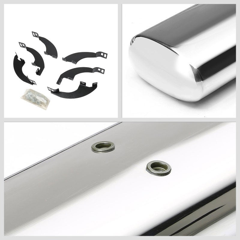 Straight Design Metal Running Board Nerf Bar For 16-22 Honda Pilot (YF5/6)