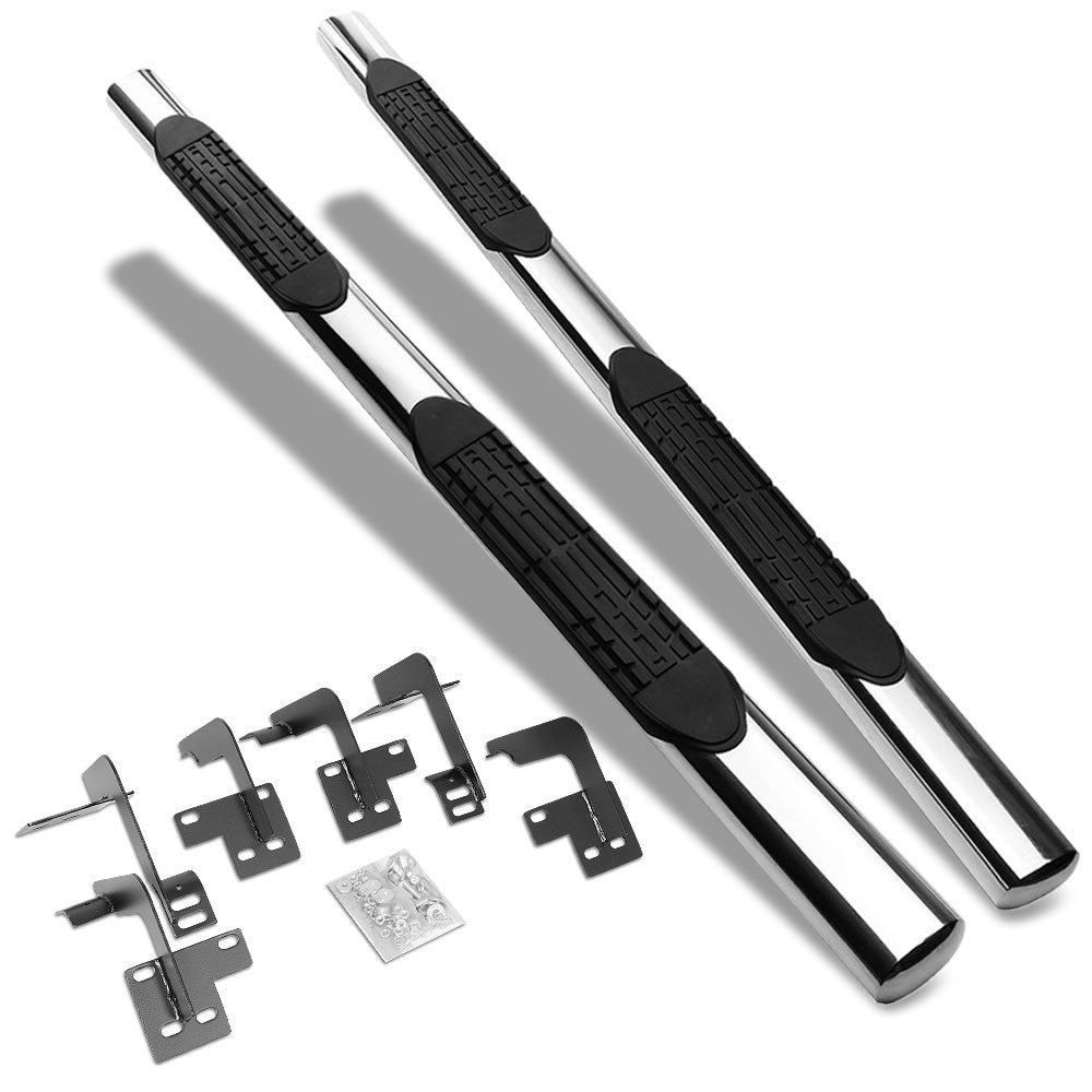 Straight Design Metal Running Board Nerf Bar For 19+ Ram 1500 DT Extended Cab