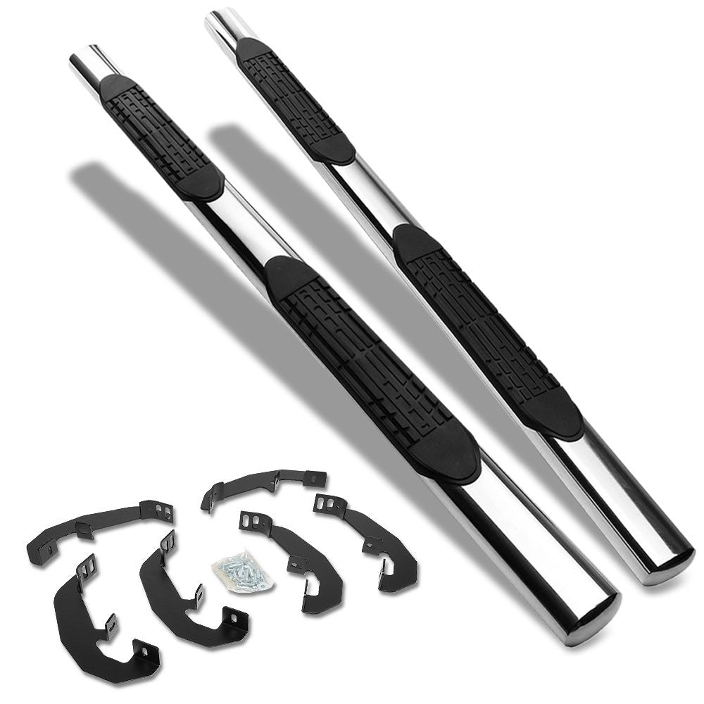 Straight Design Metal Running Board Nerf Bar For 19+ Silverado T1XX Extended Cab