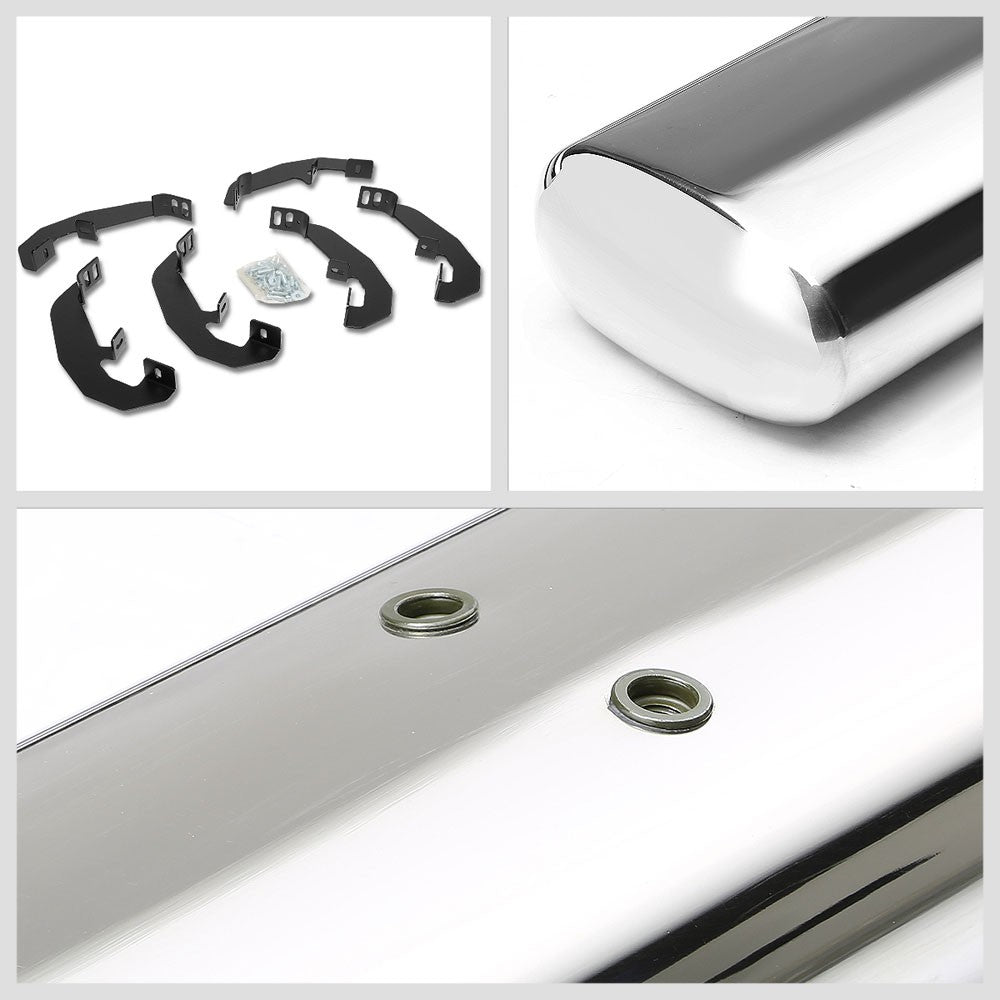 Straight Design Metal Running Board Nerf Bar For 19+ Silverado T1XX Extended Cab