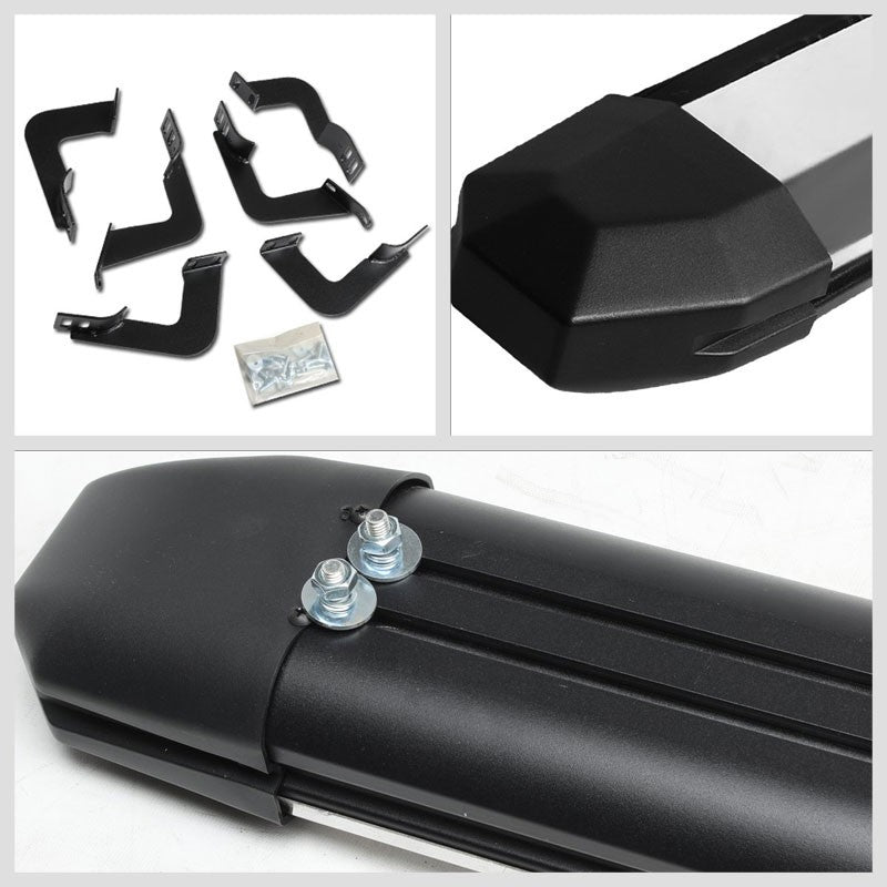 Extruded Trapezoid Metal Running Board Nerf Bar For 07-17 Tundra Standard Cab