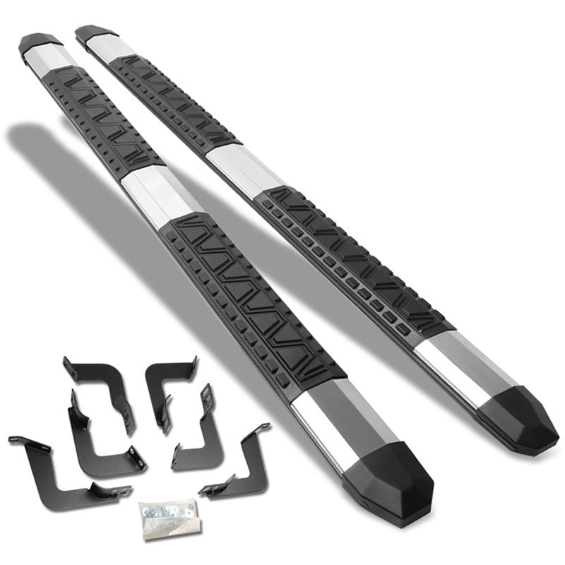Trapezoid T2 Metal Running Board Nerf Bar For 07-21 Tundra XK50 Crew Cab