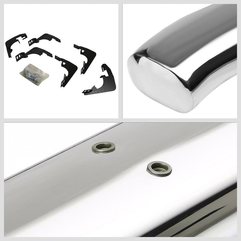 Oval Tubular Metal Running Board Nerf Bar For 15+ Colorado/Canyon Extended Cab