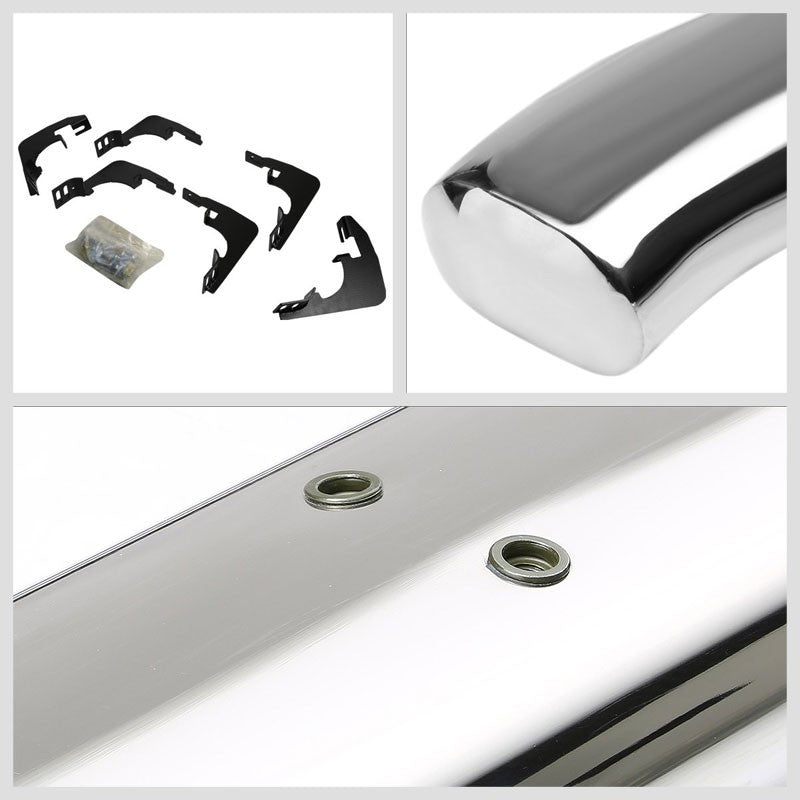 Oval Tubular Metal Running Board Nerf Bar For 15+ Colorado/Canyon (RG) Crew Cab