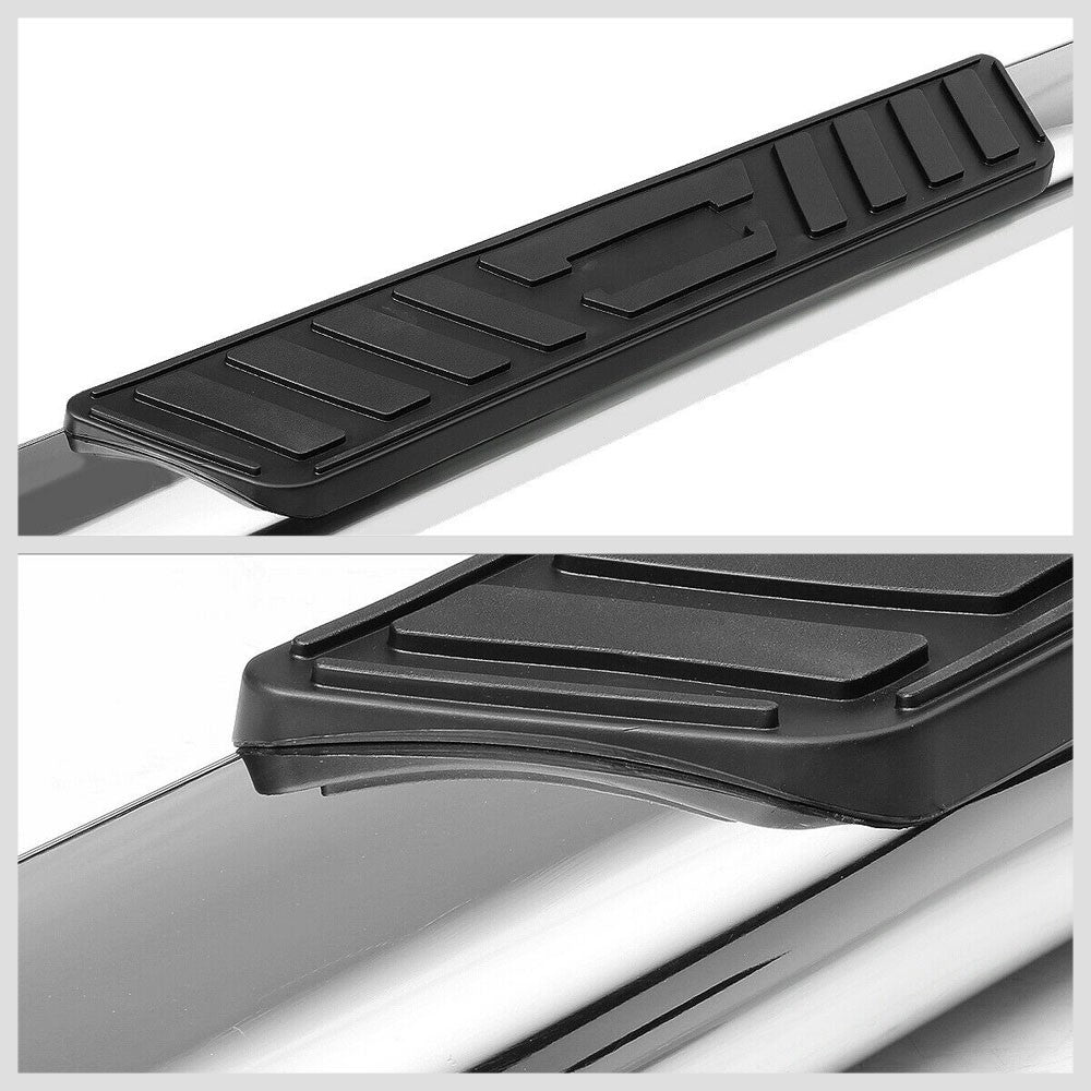 Oval Tubular Metal Running Board Nerf Bar For 19+ Silverado T1XX Extended Cab