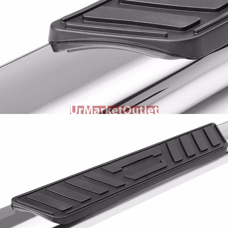 Straight Oval Metal Running Board Nerf Bar For 99-16 Ford SuperDuty Extended Cab