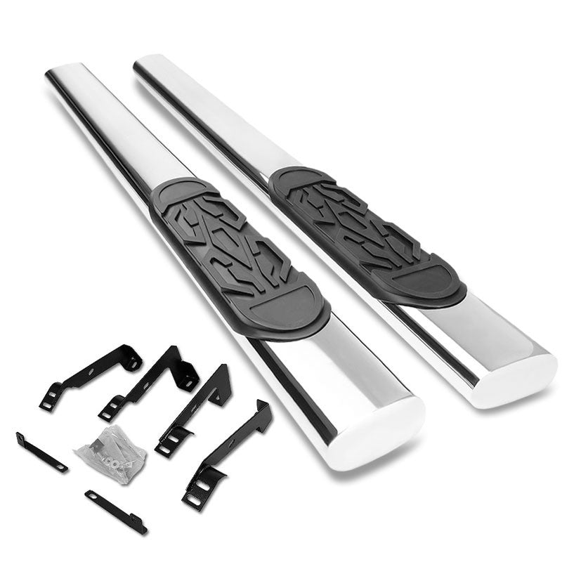 Straight Tubular Metal Running Board Nerf Bar For 02-08 Ram 1500 Standard Cab