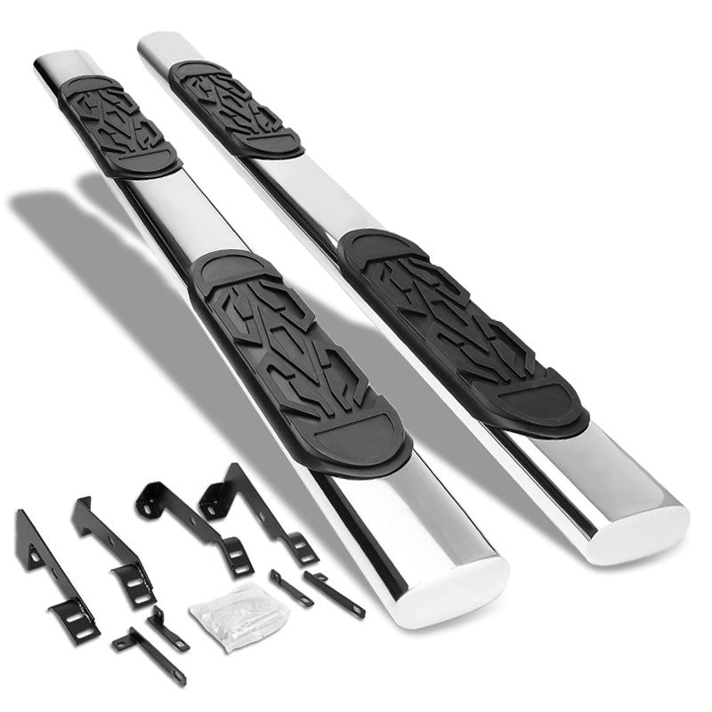 Straight Tubular Metal Running Board Nerf Bar For 02-08 Ram 1500 Extended Cab