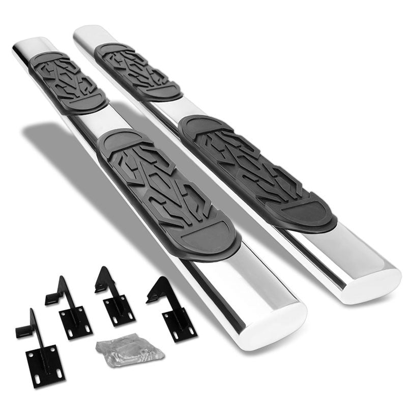 Straight Tubular Metal Running Board Nerf Bar For 99-16 Ford S.Duty Extended Cab