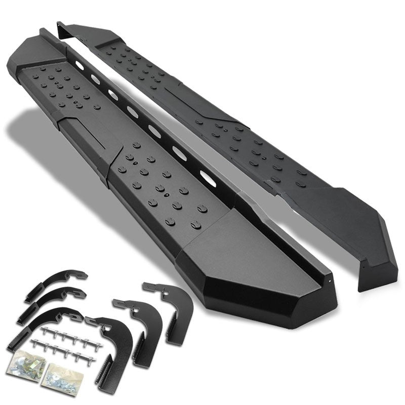 Industrial Black Running Board Nerf Bar For 15+ Colorado/Canyon RG Extended Cab