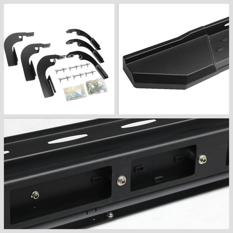 Industrial Black Running Board Nerf Bar For 15+ Colorado/Canyon RG Extended Cab