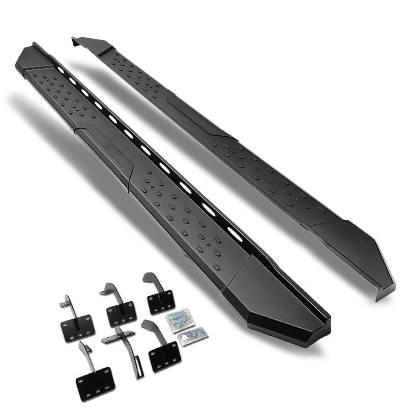 Industrial Black Running Board Nerf Bar For 19+ Ram 1500 DT Gen Crew Cab
