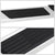 Flat Black/Silver Running Board Nerf Bar For 19+ Silverado/Sierra 1500 Crew Cab