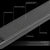 Flat/5.25 Cap Black Running Board Nerf Bar For 19+ Silverado/Sierra Crew Cab