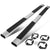 80" Metallic Pattern Pad Running Board For 07-21 Toyota Tundra XK50 Extended Cab