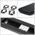 Flat Honeycomb 2 Pad Black Running Board Nerf Bar For 07-21 Tundra XK50 Crew Cab