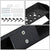 Black Lower Cleat Steps Running Boards For 09+ Ram 1500-3500 Classic Crew Cab