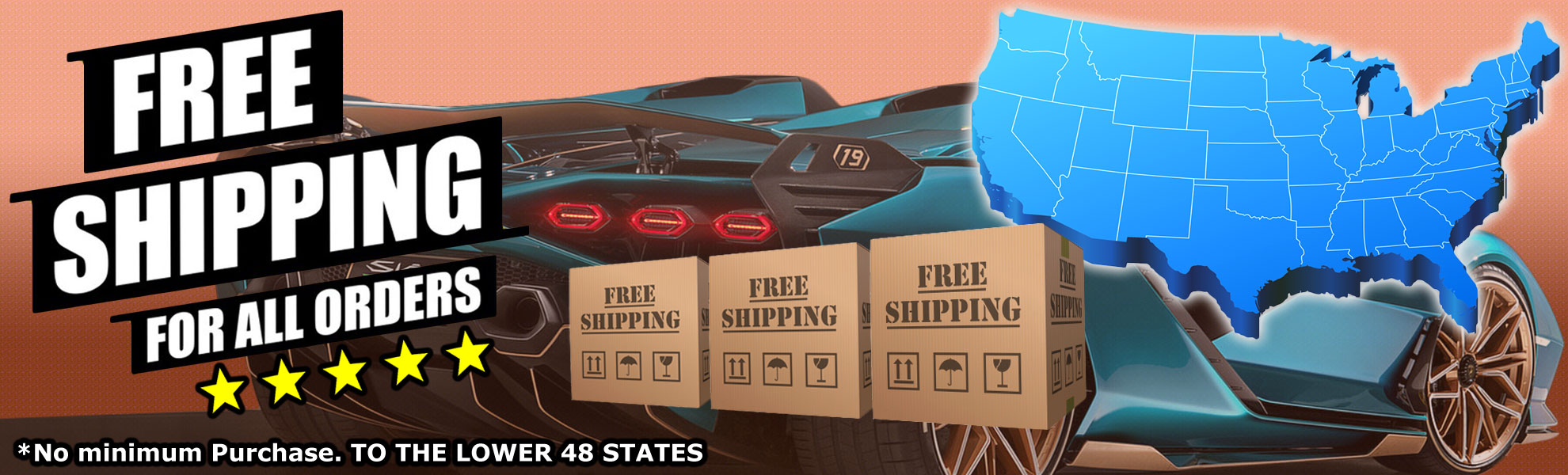 Build Fast Car FREE SHIPPING for ALL ORDERS