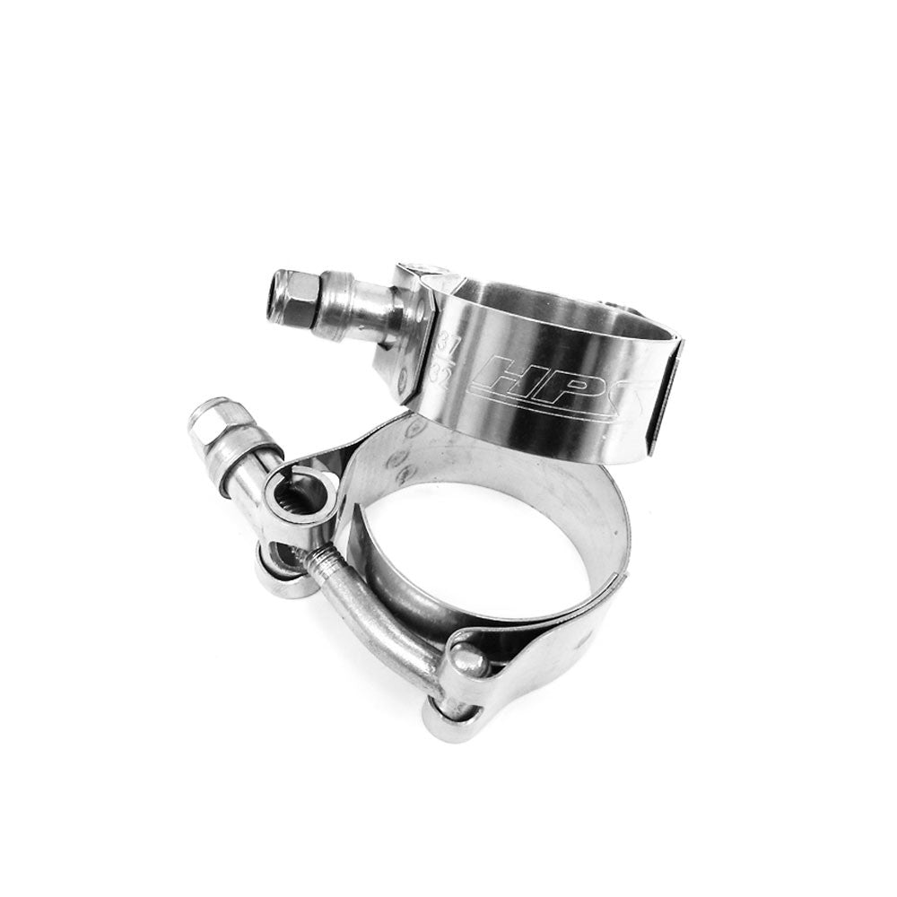 2pcs HPS Performance 304 Stainless Steel / 316 Marine Grade Stainless Steel T-Bolt Hose Clamp