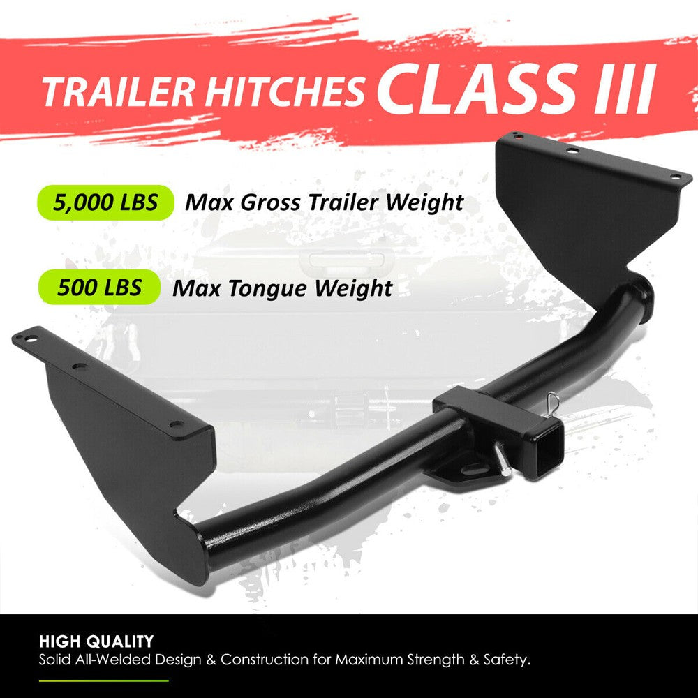 2" Square [Class-3] Trailer Tow Hitch Receiver For 99-04 Grand Cherokee (WJ)