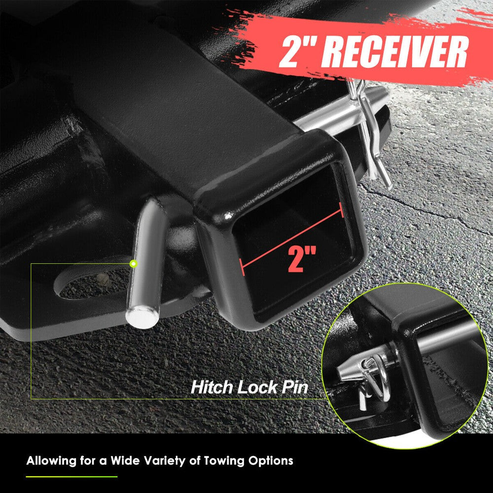 2" Square [Class-3] Trailer Tow Hitch Receiver For 99-04 Grand Cherokee (WJ)