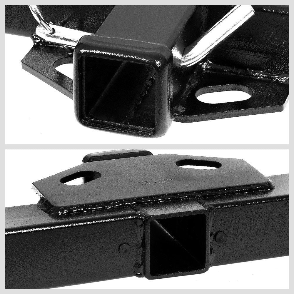 2" Square [Class-3] Trailer Tow Hitch Receiver +Pin For 97-06 Jeep Wrangler TJ2