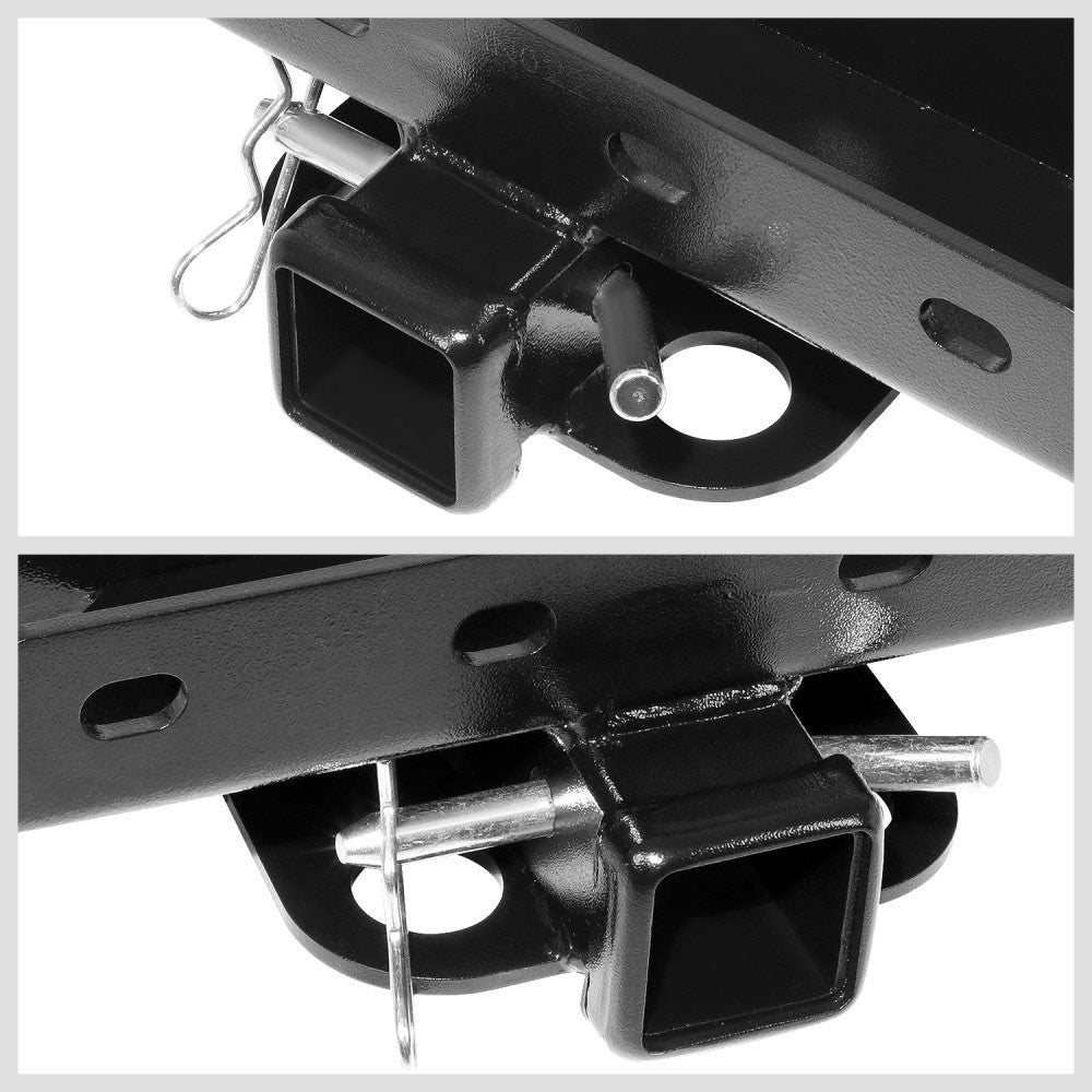 2" Square [Class-3] Trailer Tow Hitch Receiver +Pin For 07-18 Jeep Wrangler JK