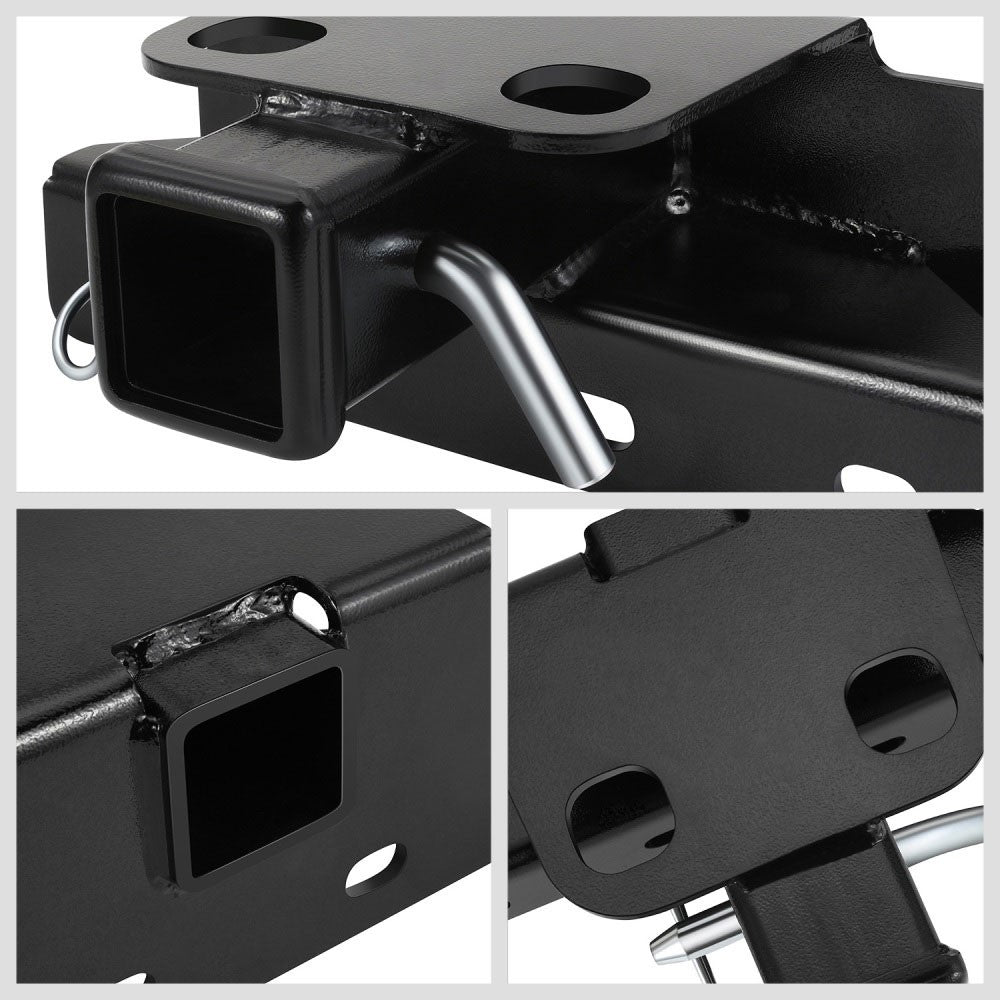 2" Square [Class-3] Trailer Tow Hitch Receiver +Pin For 07+ Jeep Wrangler JK JL