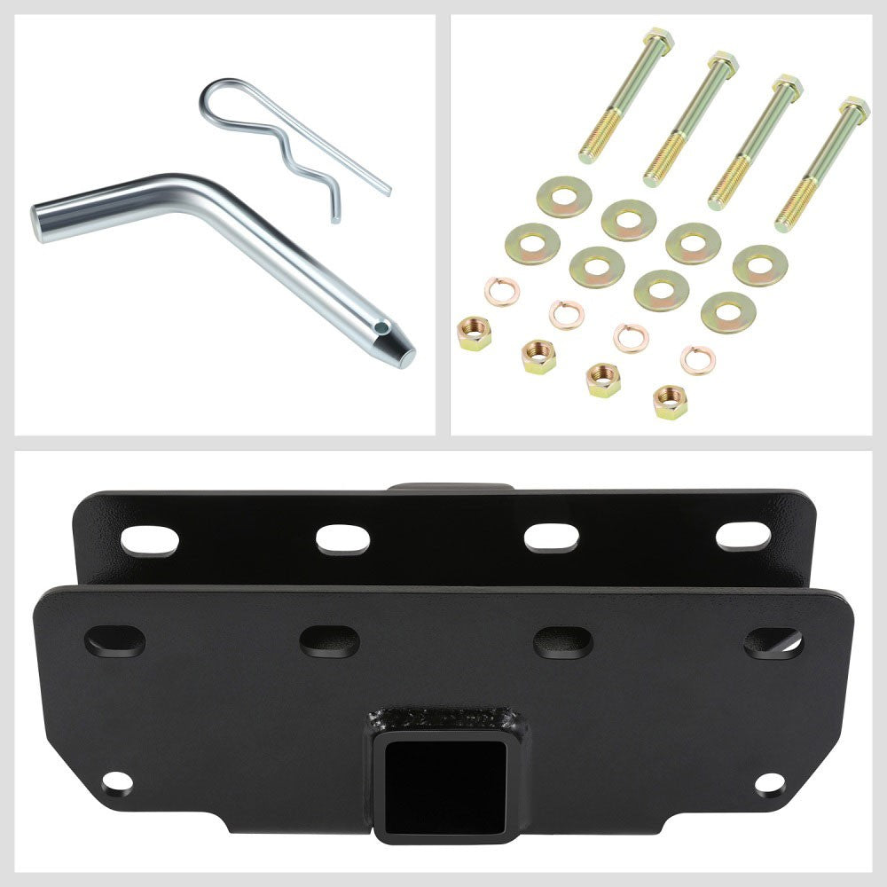2" Square [Class-3] Trailer Tow Hitch Receiver +Pin For 07+ Jeep Wrangler JK JL