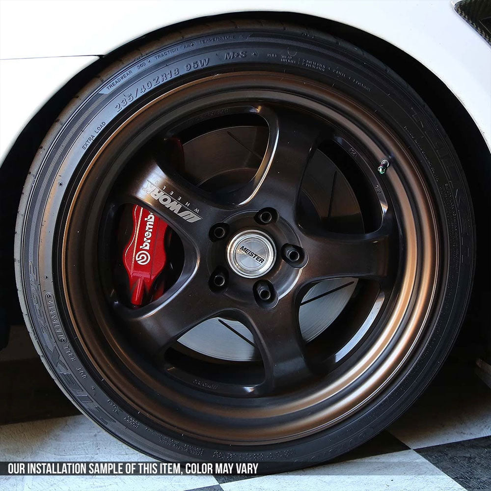 71-R-108-RB BFC 4PCs Universal Bullet Style Neo Chrome Tire Wheel Rim Valve Air Stems Cap