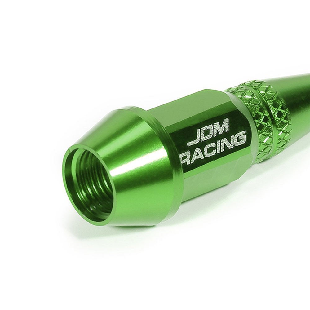 BFC Universal 45MM Height Green Spike Tire Wheel Rim Valve Air Stems Cap Cover