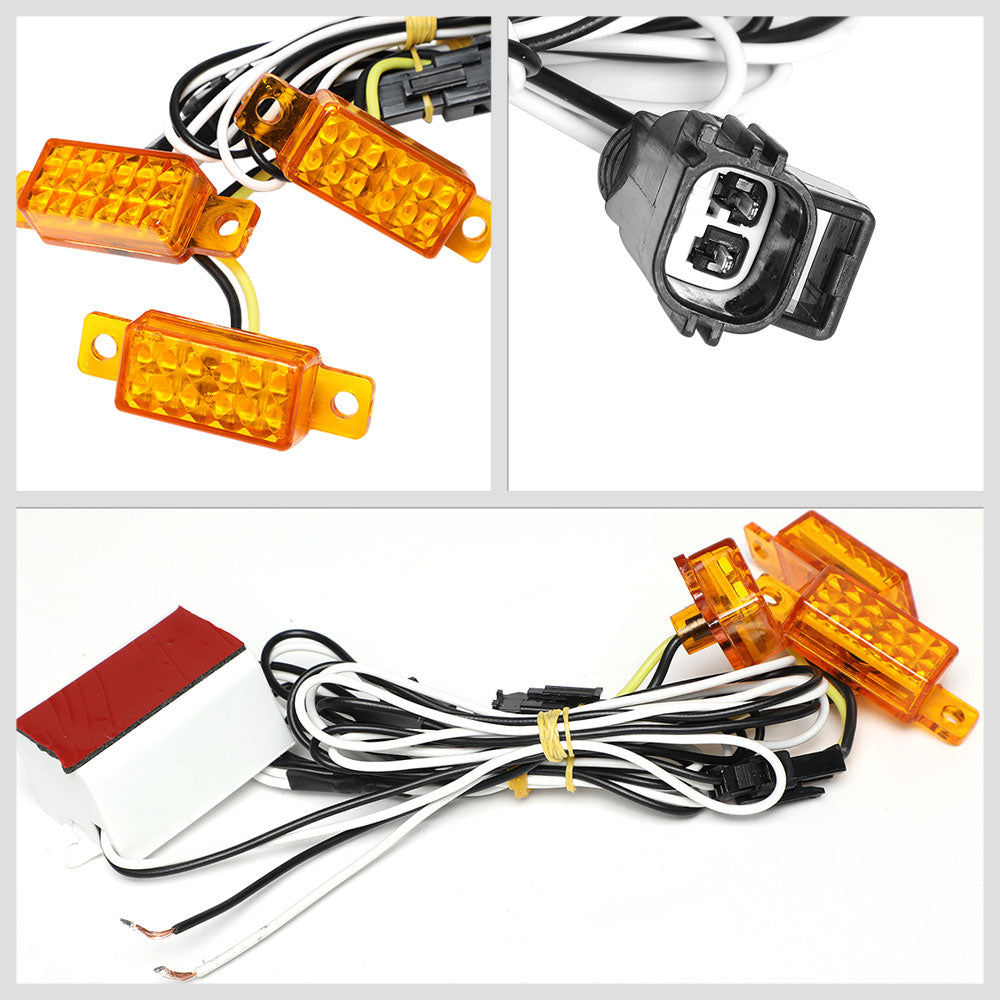 BFC-WFENDER-81011-MBK 4PCs Black Matte Pocket Style Wheel Fender Flares For 07-18 Jeep Wrangler JK