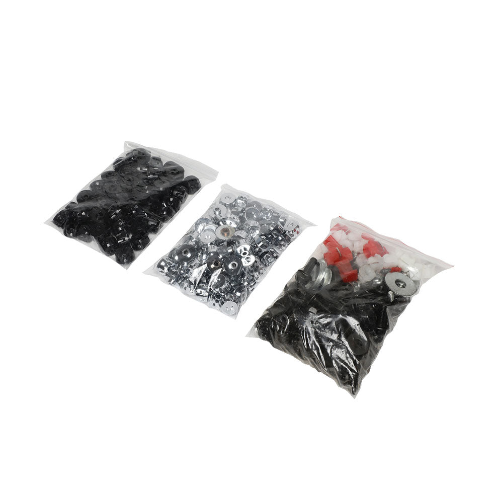 BFC-WFENDER-81011-MBK 4PCs Black Matte Pocket Style Wheel Fender Flares For 07-18 Jeep Wrangler JK