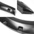 Matte Black ABS Pocket-Riveted Style Wheel Fender Flare Guard For 09-17 Ram 1500